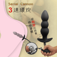 Serial Cannon 3連環炮充氣膨脹後庭擴張肛陰塞 肛塞 情趣用品