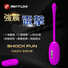 派蒂菈‧Shock fun 強震電擊無線遙控矽膠跳蛋 情趣用品