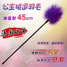 加長型 - 公主挑逗羽毛 - 嘻戲玩樂必備﹝紫色 - 長45cm﹞