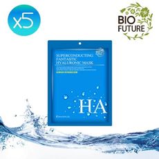 BIOFUTURE 超導極潤玻尿酸隱形面膜 5片入
