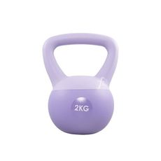 軟式壺鈴2公斤(2KG/拉環啞鈴/深蹲/包膠/Kettlebell/甩啞鈴)