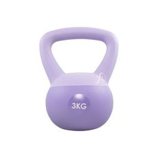 軟式壺鈴3公斤(3KG/深蹲/包膠/Kettlebell/拉環啞鈴/甩啞鈴)