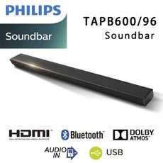 飛利浦 PHILIPS TAPB600/96 Soundbar 家庭劇院聲霸音響 公司貨