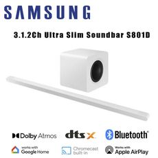 SAMSUNG 三星 HW-S801D/ZW Soundbar/劇院音響/S801D