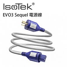 英國 IsoTek EVO3 Sequel 高級發燒線材 鍍銀無氧銅電源線 2M 公司貨