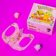 Pokemon寶可夢恩璽兒童立體醫用口罩50入/盒裝-野餐派對款
