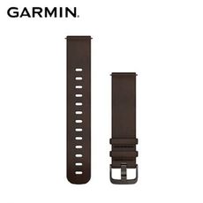 GARMIN Quick Release 20mm 原廠咖啡色皮革錶帶 Venu 2+ 255