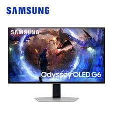 SAMSUNG 27吋Odyssey OLED G6 平面電競顯示器 S27DG602SC 螢幕