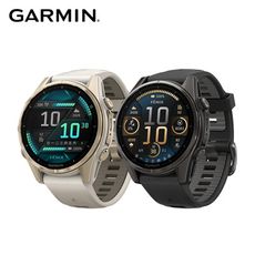 GARMIN Fenix 8 AMOLED 43mm 全方位戶外進階GPS智慧腕錶