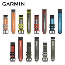 GARMIN QUICKFIT 22mm 原廠雙色矽膠錶帶 Fenix7 Epix Pro