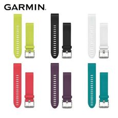 GARMIN QUICKFIT 20mm 原廠矽膠錶帶 Fenix 5s 6s 7s