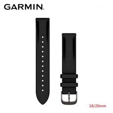 GARMIN Quick Release 原廠光譜黑皮革錶帶 18mm 20mm 22mm