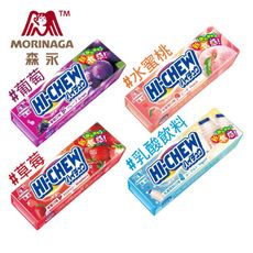 森永嗨啾HI-CHEW軟糖 (草莓/葡萄/水蜜桃/乳酸飲料)