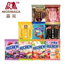 【台灣森永製菓】經典熱銷牛奶糖/嗨啾軟糖袋裝組合