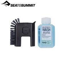 Sea to Summit 澳洲 鍋具清潔組-刷子、清洗劑(50ml)STSACK011071120