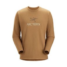 ARC'TERYX 始祖鳥 男 Captive Logo 長袖圓領衫《遺跡褐》30225/長袖上衣/