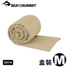 Sea To Summit 澳洲 口袋型快乾毛巾 M《盒裝/沙漠棕》ACP071051/吸水毛巾/運