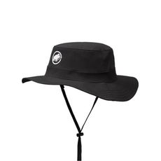 MAMMUT 長毛象 Runbold Hat 防曬透氣漁夫帽《黑》1191-04614/休閒帽/防曬