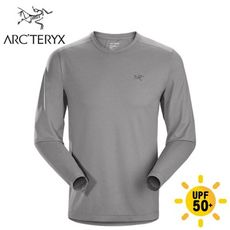 ARC'TERYX 始祖鳥 男 Remige快乾長袖圓領衫《磁力灰》25157/防曬長袖/T恤/排汗