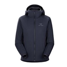 ARC'TERYX 始祖鳥 女 Atom化纖外套《黑寶石》X000006780/登山/保暖外套/連帽