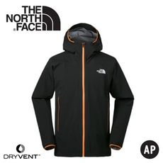 The North Face 男 DryVent防風防水連帽外套《黑》3CH8/連帽外套/夾克/風雨