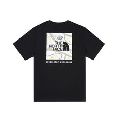 The North Face 男 趣味印花短袖T AP《黑》8AT2/棉T/印花T/圓領T/休閒T