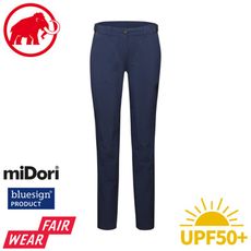 MAMMUT 長毛象 女 MA Runbold Pants 耐磨彈性機能長褲《海洋藍》1022-01