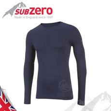 Sub Zero 英國 Factor1+ 長袖無縫排汗衣《藍》Factor 1 PLUS/內衣/薄長