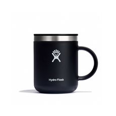 Hydro Flask 美國 保溫馬克杯12oz《時尚黑》HFM12CP/保溫杯/隨身杯/單手杯