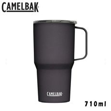 CamelBak 美國710ml Tall Mug 不鏽鋼日用保溫馬克杯(保冰)《濃黑》保溫杯