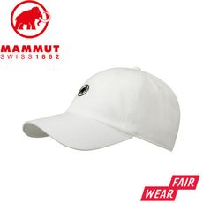 MAMMUT 長毛象 Baseball Cap 經典棒球帽《白PRT1》1191-00051/鴨舌帽