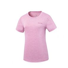 Mountneer 山林 女透氣排汗抗UV上衣《淺粉》51P40/登山/排汗衣/運動上衣/T恤/防曬