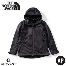 The North Face 男 二件式DryVent刷毛外套《黑》4NCL/透氣防風耐磨/夾克/風