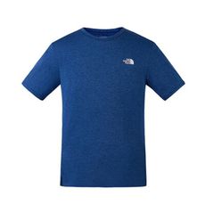 The North Face 男 吸濕透氣排汗短袖圓領T AP《淡雅藍》8BYJ/登山/排汗/透氣/