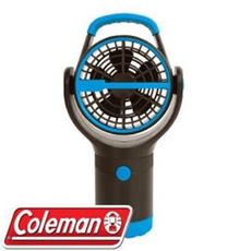 Coleman 美國 BATTERYLOCK 杯架風扇 天空藍風扇/迷你電扇/攜帶型/ CM-273