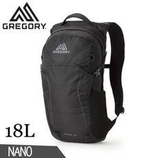 GREGORY 美國 18L NANO多功能登山背包《曜石黑》111498/雙肩背包/後背包/電腦包