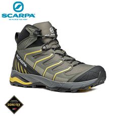 Scarpa 意大利 男 GORE-TEX高筒登山鞋《綠橄欖/硫磺》63090-200/登山鞋/戶外