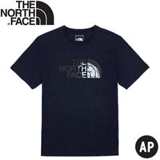 The North Face 男 LOGO短袖棉T恤AP《海軍藍》5JZT/排汗衣/短T/圓領短袖