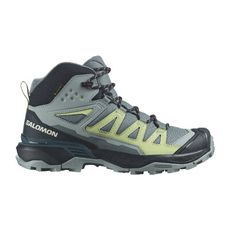 SALOMON 索羅門 女 X ULTRA 360 GTX 中筒登山鞋《綠/藍/灰》474488/健