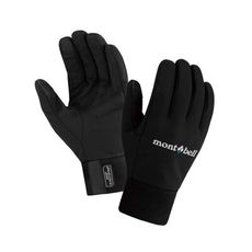 Mont-Bell 日本 WS TREKKING GLOVES 男款保暖手套《黑》1118474/登