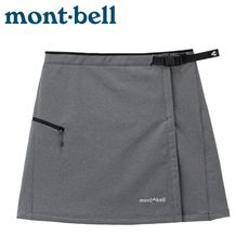 Mont-Bell 日本 女 NOMAD WRAP SHORTS軟殼短褲《灰》1105524/冬季短