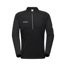 MAMMUT 長毛象 男 Aenergy FL Half Zip LS AF 半拉鍊長袖排汗衣《黑》