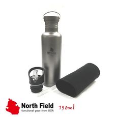 North Field 美國 純鈦水壺 750ml8ND185/環保杯/運動背/水杯/隨行杯/登山露