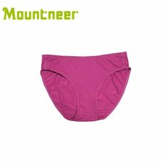 Mountneer 山林 女透氣三角內褲 紫紅三角內褲/內褲/透氣內褲/排汗內褲/吸濕排汗/ 11K