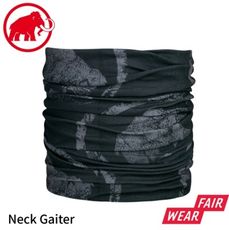 MAMMUT 長毛象 Mammut Neck Gaiter 脖圍《黑/幻影》1191-05815/頭