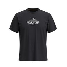 SmartWool 美國 塗鴉短Tee/30th《黑色》SW002670/登山/露營/健行/爬山/排