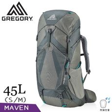 GREGORY 美國 女 45L MAVEN登山背包S/M《氦灰綠》126837/專業健行背包/後背