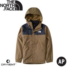 The North Face 男 DryVent防水兩件式刷毛外套AP《橄綠》7W7T/防風外套/防