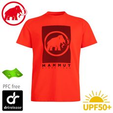 MAMMUT 長毛象 男 Trovat T-Shirt PRT2 短袖上衣《辛辣紅》1017-098