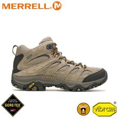 MERRELL 美國 男 MOAB 3 MID GORE-TEX中筒防水登山鞋《岩灰色》 ML035